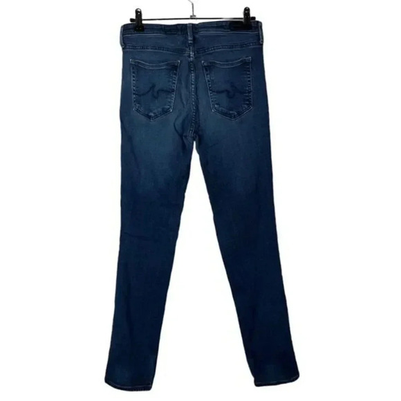 AG Adriano Goldschmied Prima Mid Rise Cigarette Dark Wash Skinny Jeans 27 - Picture 3 of 4